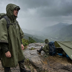 All-Weather Rain Poncho