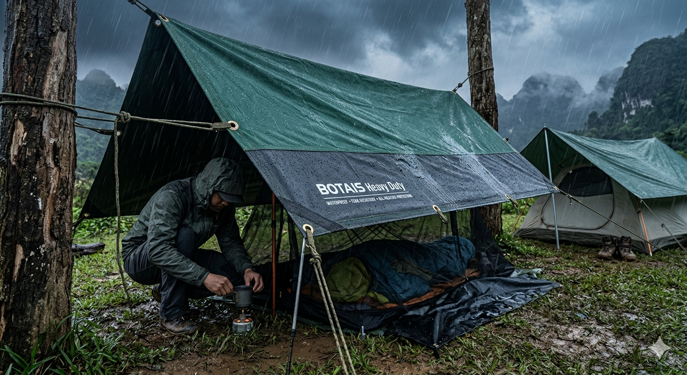 Heavy Duty Camping Tarp 