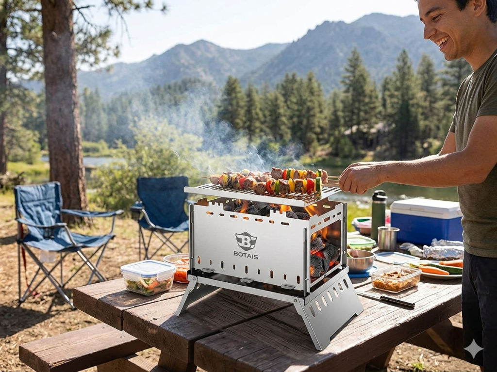 Portable BBQ Grill 