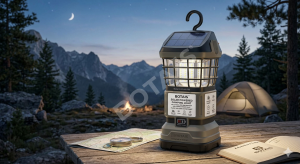 Solar Powered Camping Light